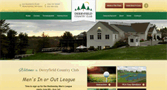 Desktop Screenshot of derryfieldgolf.com